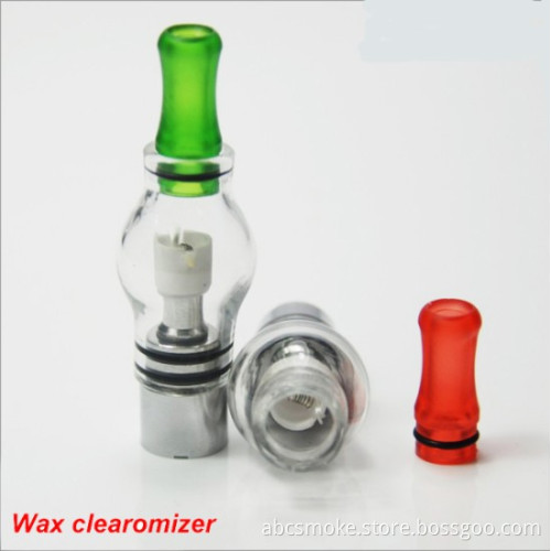 2013 Latest Global Glass Atomizer, Wax-T Vaporizer with Changeable Coil